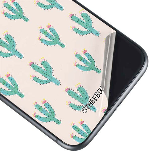 Bouffants and Broken Hearts Cacti 3 iPhone 11 Skin