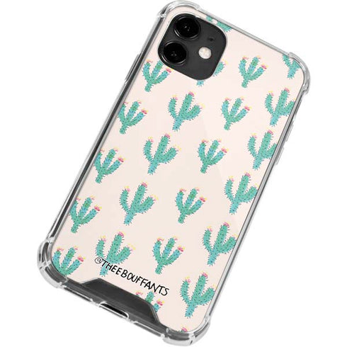 Bouffants and Broken Hearts Cacti 3 iPhone 12 Clear Case