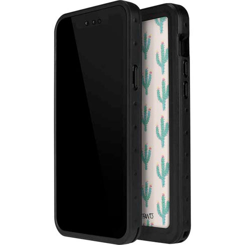 Bouffants and Broken Hearts Cacti 3 iPhone 12 Pro Waterproof Case