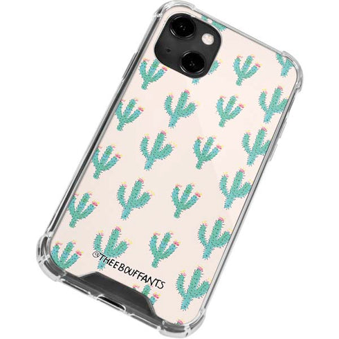 Bouffants and Broken Hearts Cacti 3 iPhone 13 Clear Case