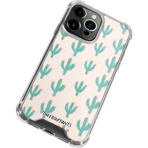 Bouffants and Broken Hearts Cacti 3 iPhone 13 Pro Clear Case
