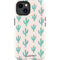 Bouffants and Broken Hearts Cacti 3 iPhone 15 Plus Impact Case