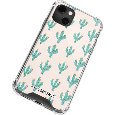 Bouffants and Broken Hearts Cacti 3 iPhone 14 Plus Clear Case