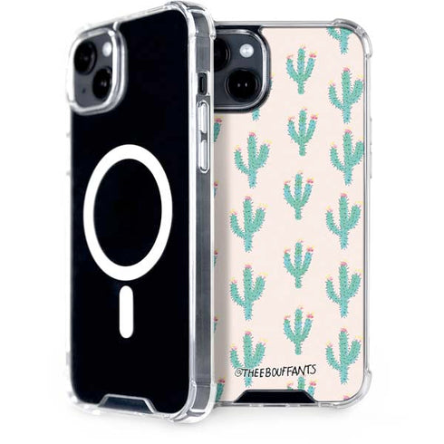 Bouffants and Broken Hearts Cacti 3 iPhone 15 Plus MagSafe Case