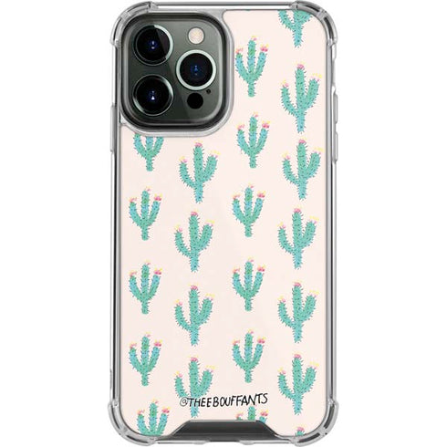 Bouffants and Broken Hearts Cacti 3 iPhone 14 Pro Max Clear Case