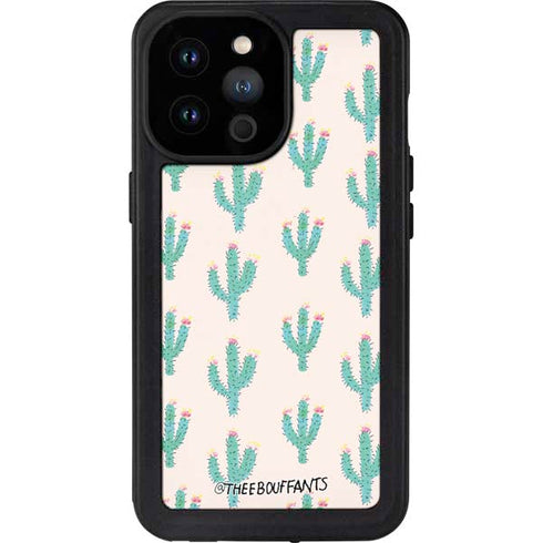 Bouffants and Broken Hearts Cacti 3 iPhone 14 Pro Max Waterproof Case