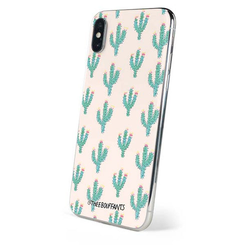 Bouffants and Broken Hearts Cacti 3 iPhone X Skin