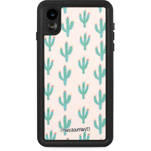 Bouffants and Broken Hearts Cacti 3 iPhone XR Waterproof Case