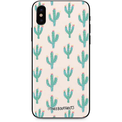 Bouffants and Broken Hearts Cacti 3 iPhone XS Skin