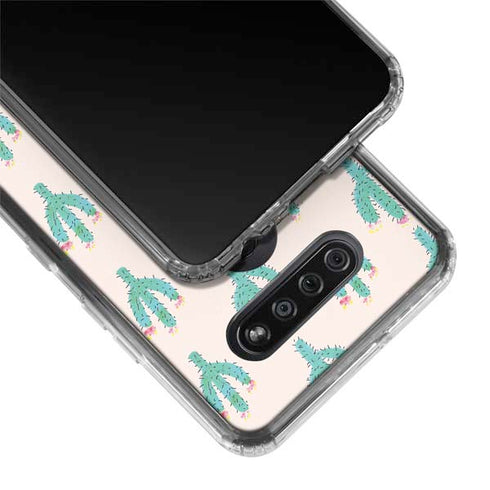 Bouffants and Broken Hearts Cacti 3 LG K51/Q51 Clear Case