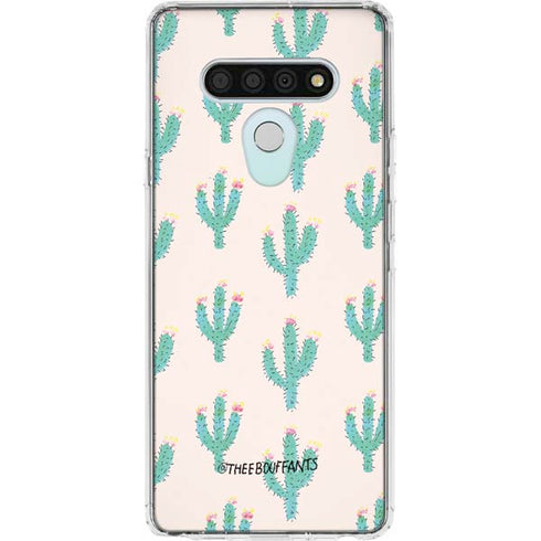 Bouffants and Broken Hearts Cacti 3 LG Stylo 6 Clear Case