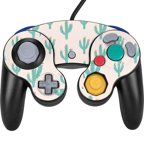 Bouffants and Broken Hearts Cacti 3 Nintendo GameCube Controller Skin