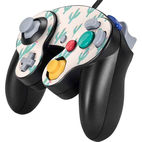 Bouffants and Broken Hearts Cacti 3 Nintendo GameCube Controller Skin
