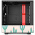 Bouffants and Broken Hearts Cacti 3 NZXT H510 Compact ATX Mid-Tower Case Skin