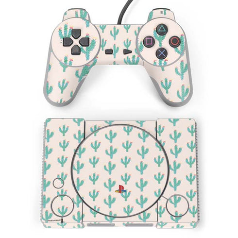Bouffants and Broken Hearts Cacti 3 PlayStation Classic Bundle Skin
