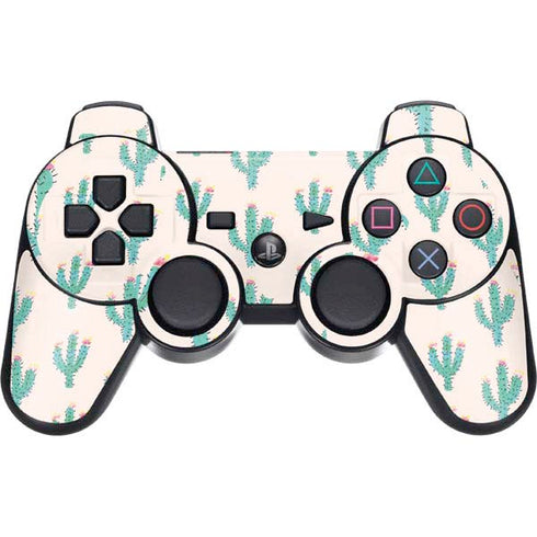 Bouffants and Broken Hearts Cacti 3 PS3 Dual Shock wireless controller Skin