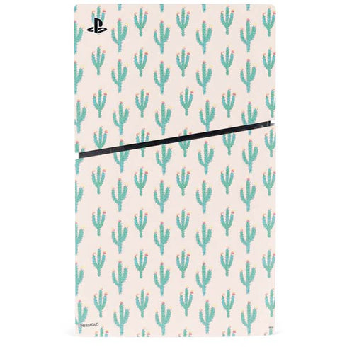 Bouffants and Broken Hearts Cacti 3 PS5 Slim Digital Edition Bundle Skin