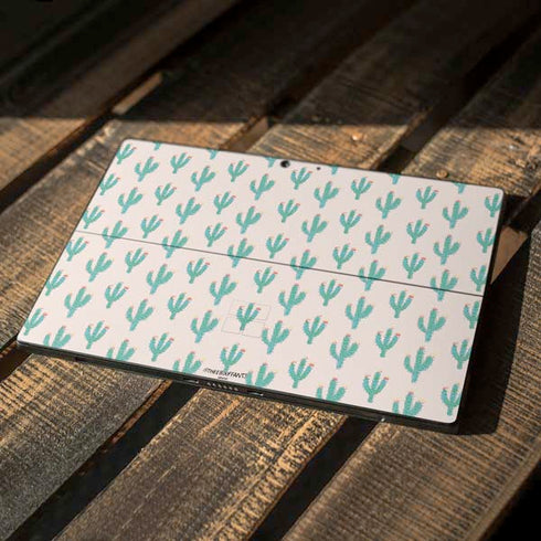 Bouffants and Broken Hearts Cacti 3 Surface Pro 7 Skin