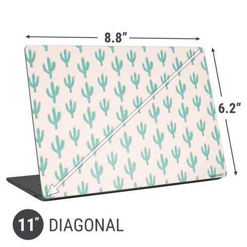Bouffants and Broken Hearts Cacti 3 Universal Laptop 11in (8.8 x 6.2in) Skin