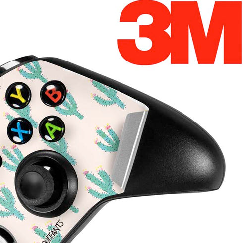 Bouffants and Broken Hearts Cacti 3 Xbox One S Controller Skin