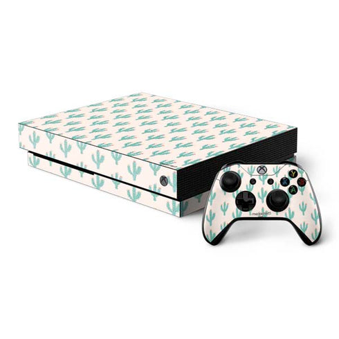 Bouffants and Broken Hearts Cacti 3 Xbox One X Bundle Skin