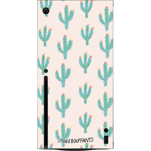 Bouffants and Broken Hearts Cacti 3 Xbox Series X Console Skin