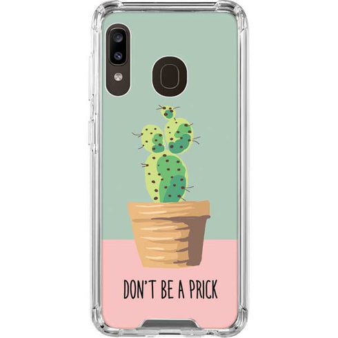 Cactus Prick Galaxy A30 Clear Case