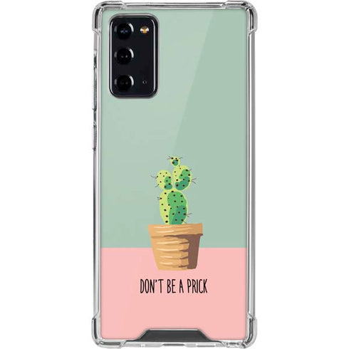 Cactus Prick Galaxy Note20 5G Clear Case
