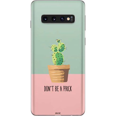 Cactus Prick Galaxy S10 Skin