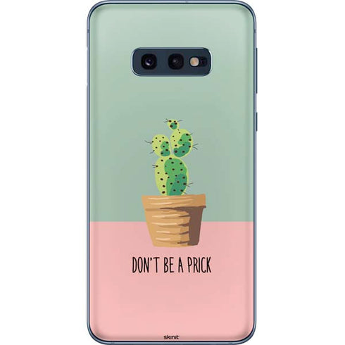 Cactus Prick Galaxy S10e Skin
