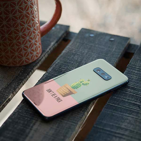 Cactus Prick Galaxy S10e Skin