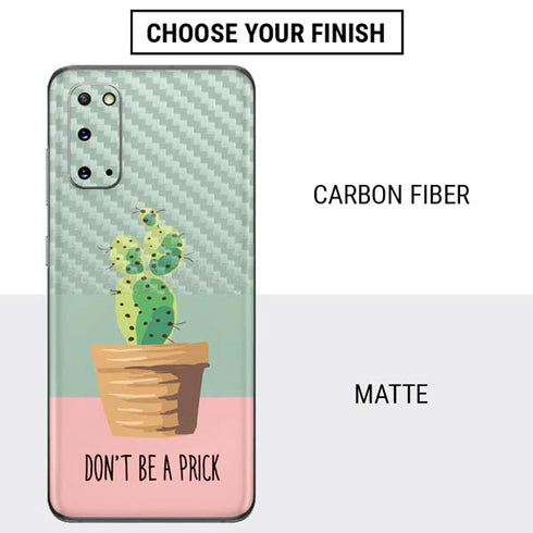 Cactus Prick Galaxy S20 Skin