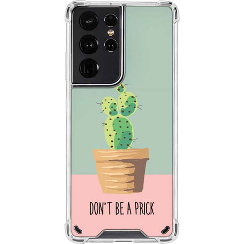 Cactus Prick Galaxy S21 Ultra 5G Clear Case