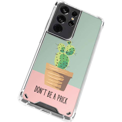 Cactus Prick Galaxy S21 Ultra 5G Clear Case