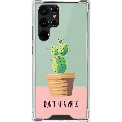 Cactus Prick Galaxy S22 Ultra Clear Case