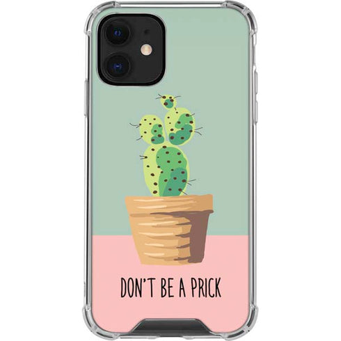 Cactus Prick iPhone 12 Clear Case