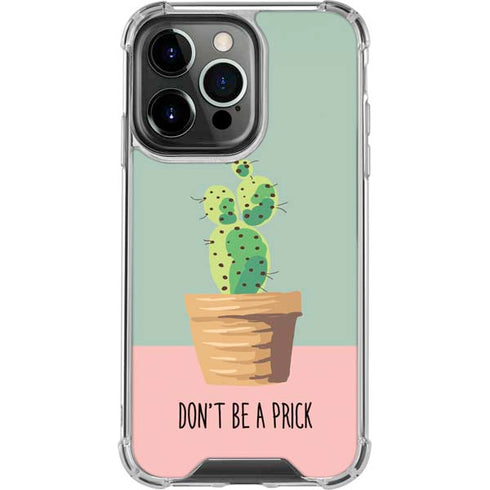 Cactus Prick iPhone 14 Pro Clear Case