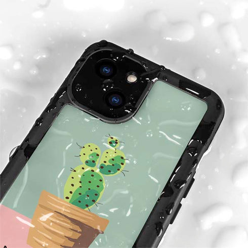 Cactus Prick iPhone 15 Waterproof Case