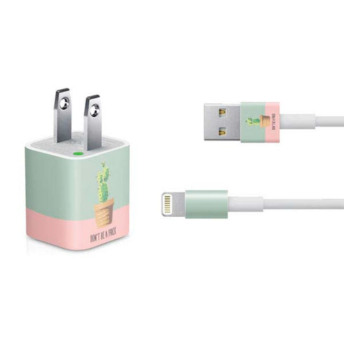 Cactus Prick iPhone Charger (5W USB) Skin