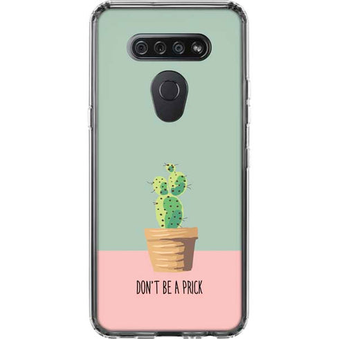 Cactus Prick LG K51/Q51 Clear Case
