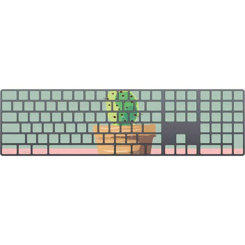 Cactus Prick Magic Keyboard with Numeric Keypad Skin