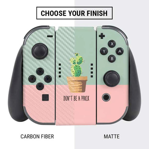 Cactus Prick Nintendo Switch Bundle Skin