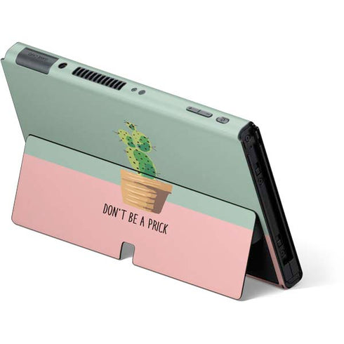 Cactus Prick Nintendo Switch OLED (2021) Skin
