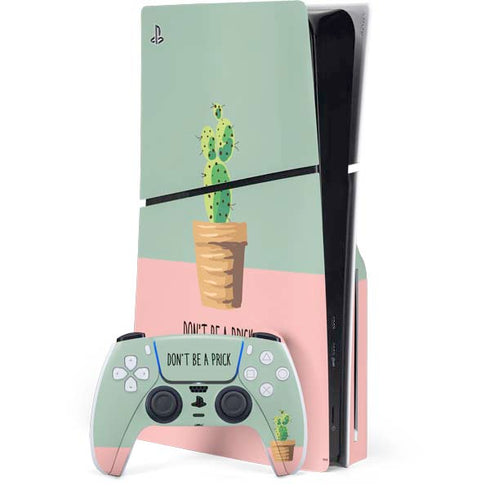 Cactus Prick PS5 Slim Disk Bundle Skin