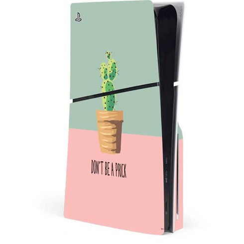 Cactus Prick PS5 Slim Disk Console Skin