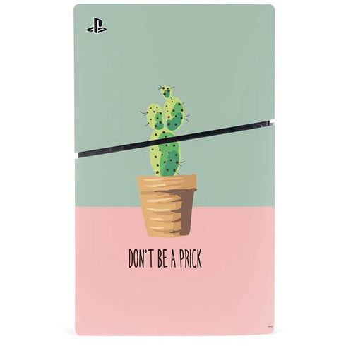 Cactus Prick PS5 Slim Disk Console Skin