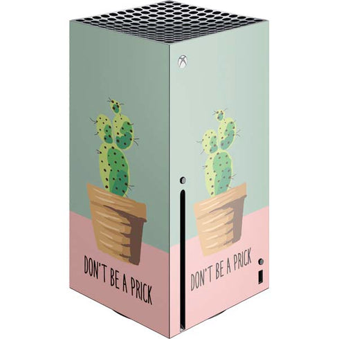 Cactus Prick Xbox Series X Console Skin