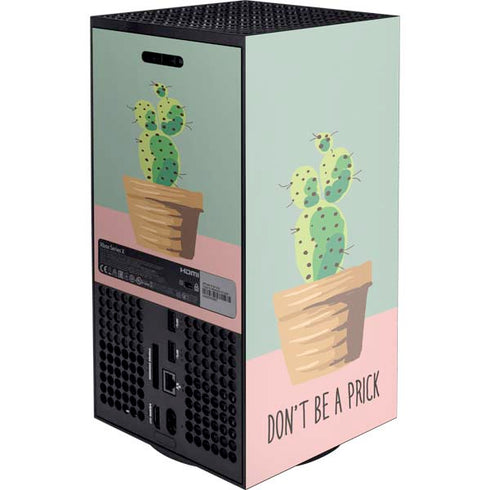 Cactus Prick Xbox Series X Console Skin