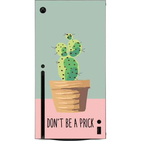 Cactus Prick Xbox Series X Console Skin