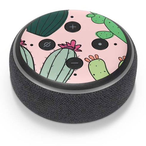 Cactus Print Amazon Echo Dot Skin